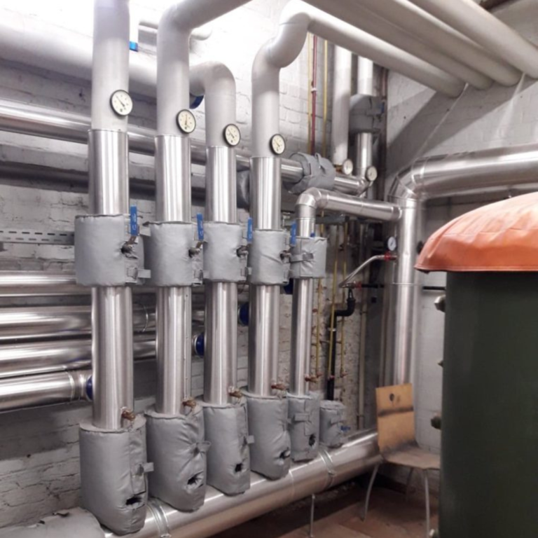 Matelas isolants, calorifugeage, isolation