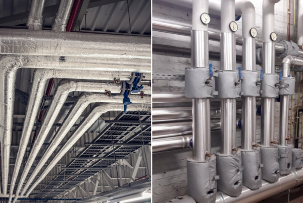 Calorifugeage et points singuliers, isolation tuyau, vannes, pompes,